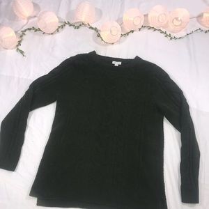 J Jill ~ Olive Green ~ Chenille Sweater ~